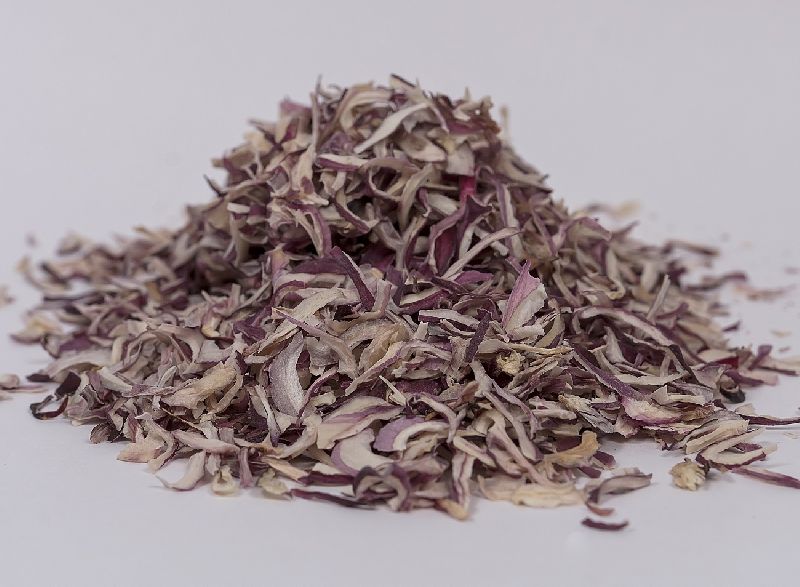 Natural Dehydrated Red Onion Flakes Feature Hygienically Packed