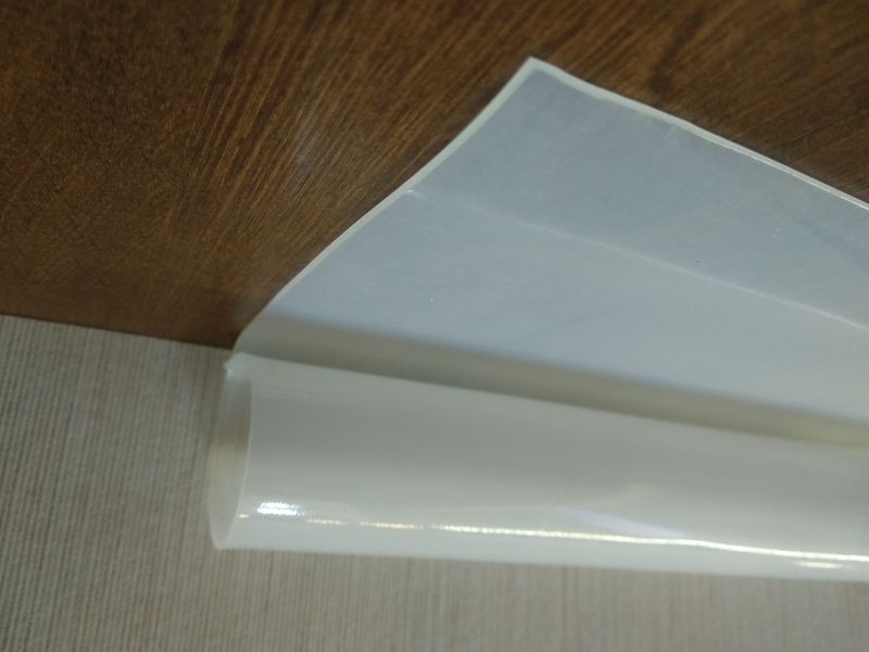 Black Acrosil Plain Transparent Silicone Rubber Sheet For Pharma Food