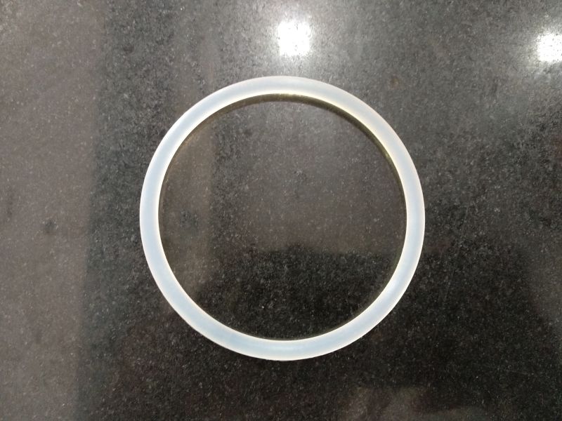 Transparent Acrosil Round Silicone India Rubber O Ring Seal For Pharma