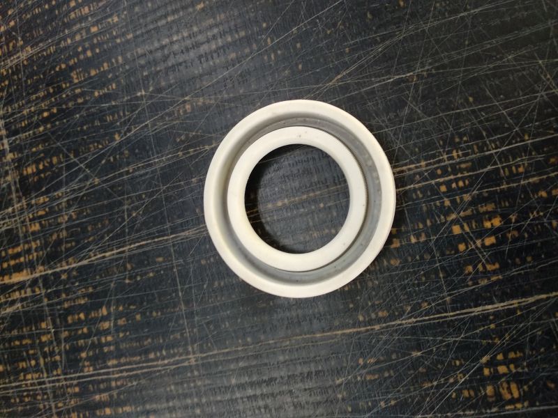 Black Acrosil Polished Silicone Seal Ring For Pharma Food Grade Shape