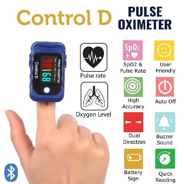 Battery HDPE Pl Fully Automatic Control D Pulse Oximeter For Medical