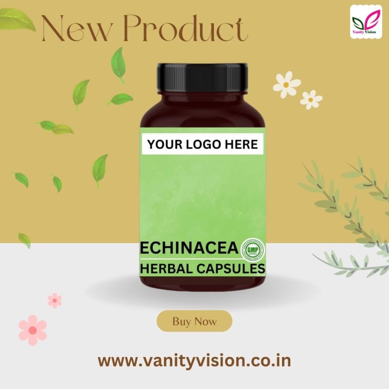 Vanity Vision Echinacea Herbal Capsules Packaging Type Plastic