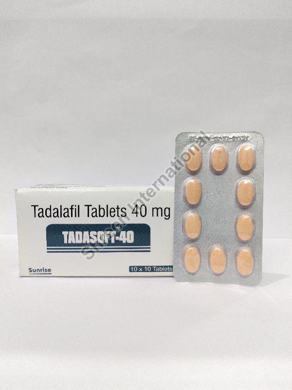 Tadasoft 40 Mg Tablets Type Of Medicines Allopathic Shreen