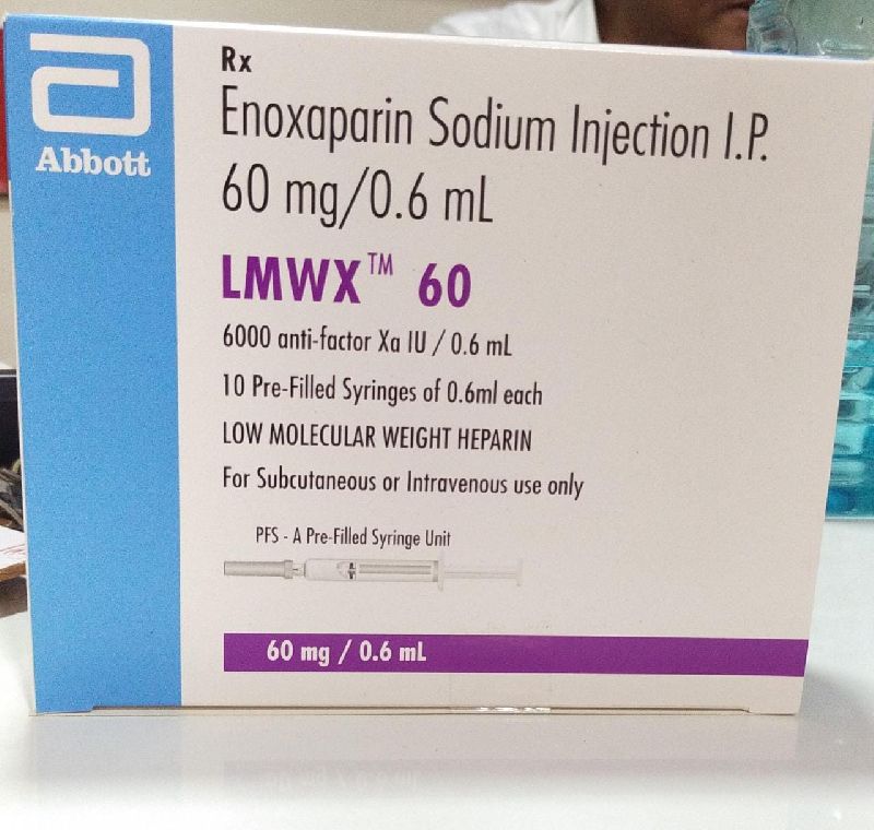 Lmwx Enoxaparin Sodium Injection Grade Pharmaceutical Grade