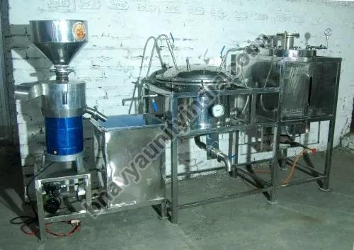 Stainless Steel 400 LPH Soya Milk Making Machine Bhavya Unity India