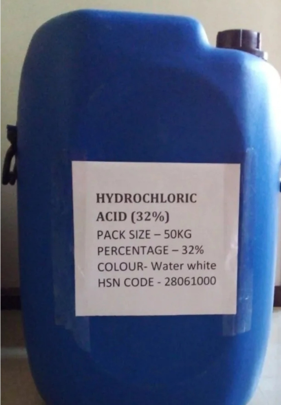 Hydrochloric Acid Grade Standard Industrial Grade Purity