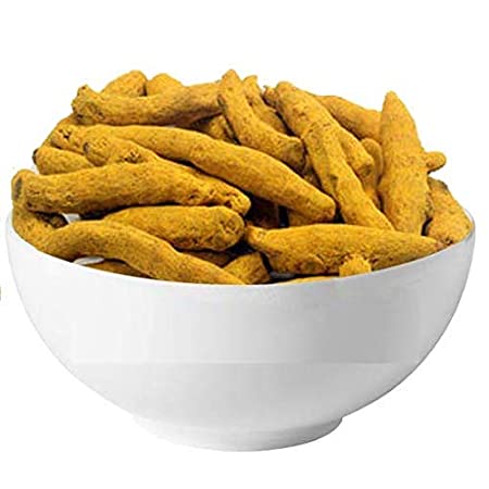 Raw Organic Dried Turmeric Finger Certification FSSAI Certified