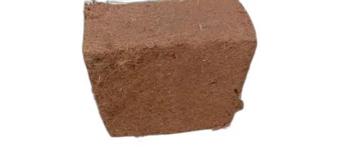 Eco Friendly Coco Coir Peat Brick Shape Rectangular Color Brown