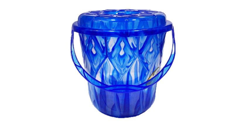 Nahata Homeware Plastic Rangoli Bucket D C W L For Common Use