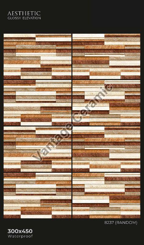 Elevation Series Glossy Waterproof Wall Tiles Size X Mm Shape