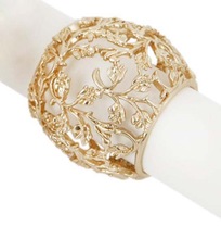 Golden Napkin Ring