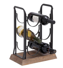 Iron Metal Wine Bottle Holder, Feature : Eco-Friendly