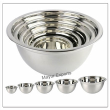 Stainless Steel Deep Mixing Bowl, Feature : Eco-Friendly