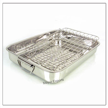 Stainless Steel Lasagna Tray grill