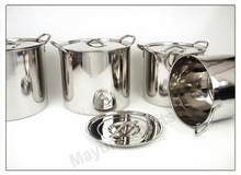Metal Stainless Steel Stock Pot, Feature : Stocked
