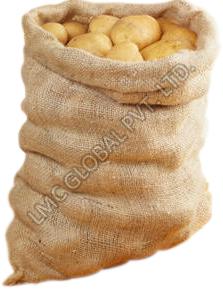 Jute bag for potato packing, Capacity : 500gm, 5kg, 2kg, 1kg, etc