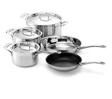 Metal Stainless Steel Cookware, Feature : Eco-Friendly, Stocked