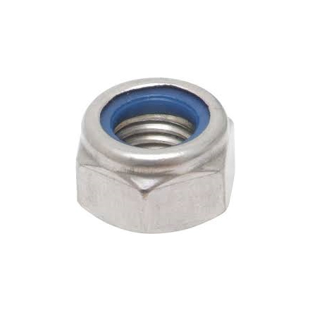 Stainless Steel Nylock Nut