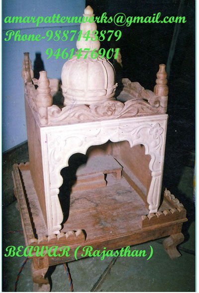 wooden carving temple