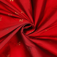 antique taffeta silk red fabric