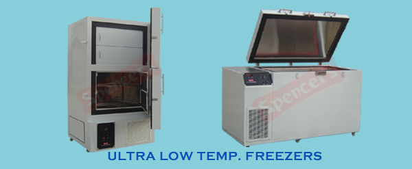 Spencers Ultra Low Temperature Freezers