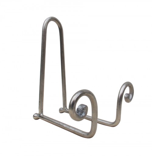 Metal Sheet Iron Loop Plate Stand