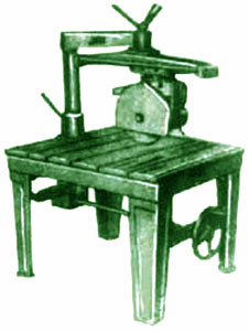 Radial Cross Cut Circular Saw Machine