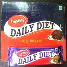 Milk chocolate bar, Color : Brown