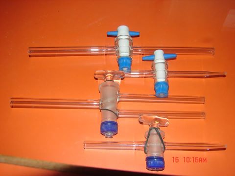 Polished ptfe stop cock, for Laboratory, Feature : Fine Finished, Leak Proof