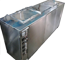 MULTI STAGE ULTRASONIC CLEANING