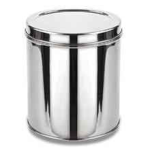 Polished Plain Stainless Steel Canisters, Storage Capacity : 20kg