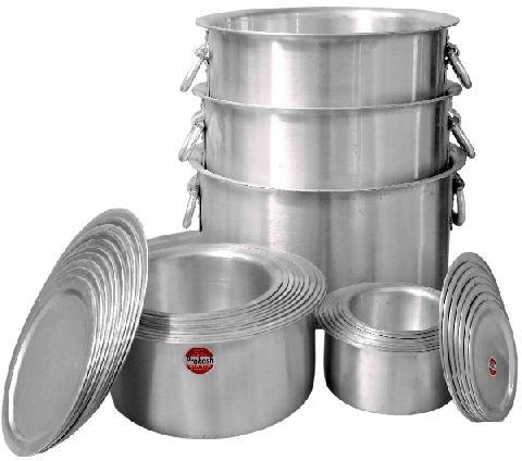 aluminium cooking pots