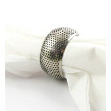 Metal Aluminum Brass Hammered Napkin Ring, Feature : Eco-Friendly