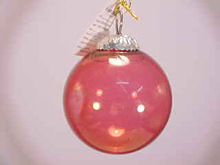 christmas hanging glass ball