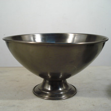 Metal Pedestal Bowl