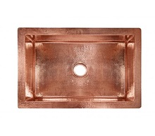 Polished Standard Copper Sink