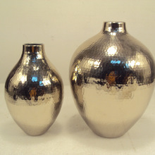 Aluminium iron flower vases