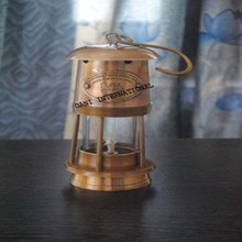 Antique Brass Anchor Minor Oil Lamp Lantern