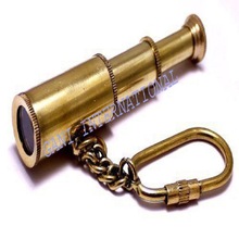 Nautical Brass Telescope key chain