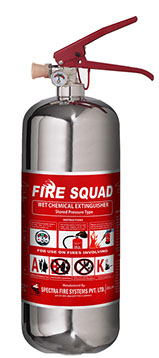CHEMICAL TYPE FIRE EXTINGUISHER