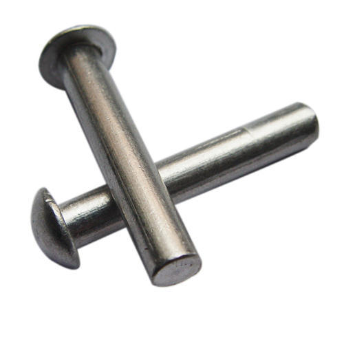 Polished Stainless Steel Solid Rivets, Length : 10-20mm