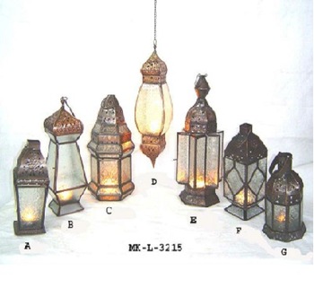 galvanized lanterns