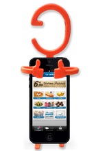 Rubber Multi-purpose flexible cellphone holder, Color : Multicolor