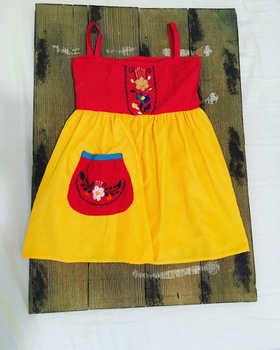 Embroidered Baby Girl Dress