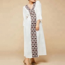 Long Embroidered Dress