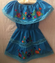 Mexican Style Girl Frock Dress