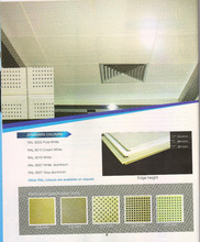 Perforated Clip In Metal Ceiling