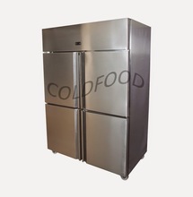 two door vertical chiller large 550 Ltr cold food