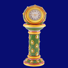 Stone marble golden watch Lamp, Style : Nautical