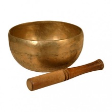 Sound Healing Singing bowl Chakra, Color : Golden